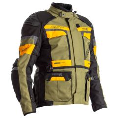 RST Pro Series Adventure X CE Textile Jacket Green / Ochre