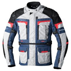 RST Pro Series Adventure X CE Textile Jacket Silver / Blue / Red