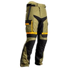 RST Pro Series Adventure X CE Textile Trousers Green / Ochre