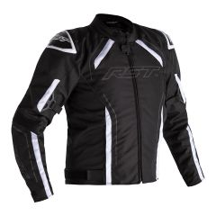 RST S1 CE Textile Jacket Black / Black / White
