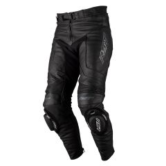 RST S1 CE Ladies Leather Trousers Black / Black