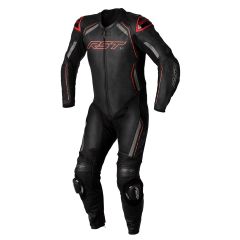 RST S1 CE One Piece Leather Suit Black / Grey / Red