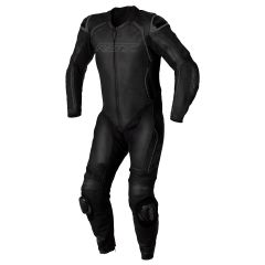 RST S1 CE One Piece Leather Suit Black / Black