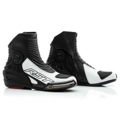 RST Tractech Evo 3 Short Boots White / Black