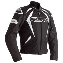 RST Tractech Evo 4 CE Textile Jacket Black / White