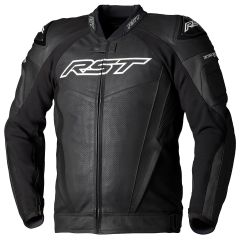 RST Tractech Evo 5 CE Leather Jacket Black / Black / Black
