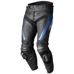RST Tractech Evo 5 CE Leather Trousers Blue / Black / White
