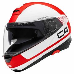 Schuberth C4 Flip Up Helmet Legacy Red