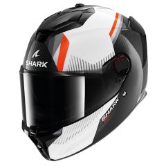 Shark Spartan GT Pro Carbon Dokhta White / Orange