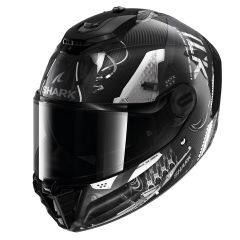 Shark Spartan RS Carbon Xbot Black / Anthracite / Silver
