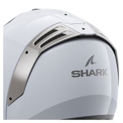 Shark Spoiler & Base Light Chrome For Spartan RS Helmets