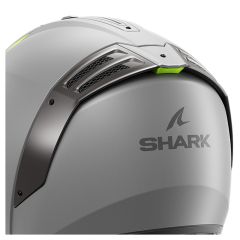 Shark Spoiler Fluo Yellow / Silver For Spartan RS Helmets