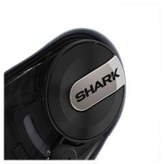 Shark Visor Mechanism Cover Matt Black / Silver For Spartan RS Helmets
