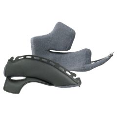 Shoei Type L Cheek Pads Grey With Standard Isolators For Neotec 2 Helmets