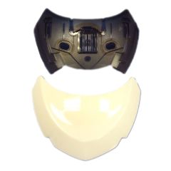 Shoei Upper Intake Vent White / Smoke For GT Air Helmets