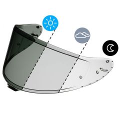 Shoei CWR F2PN Photochromic Visor Clear For NXR 2 Helmets