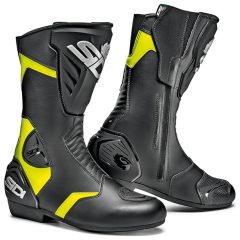 Sidi Black Rain Touring Boots Black / Yellow