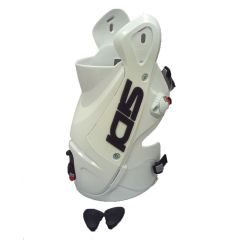 Sidi Calf Rear Upper Cover White For Vortice Boots - Pair