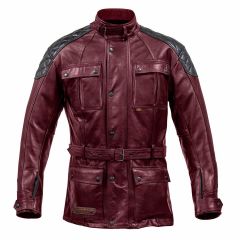 Spada Berliner Leather Jacket Oxblood