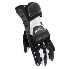 Spada Elite Leather Gloves Black / White