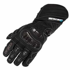 Spada Enforcer CE Waterproof Leather Gloves Black