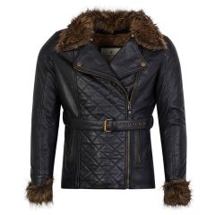 Spada Lancer CE Ladies Leather Jacket Black