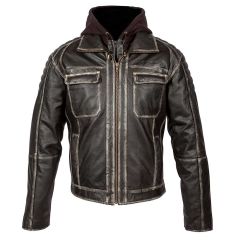 Spada Peacedog Leather Jacket Black