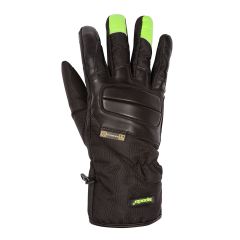 Spada Shield CE Ladies Waterproof Leather Gloves Black / Fluo Yellow