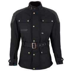 Spada Staffy Waxed Cotton Jacket Black