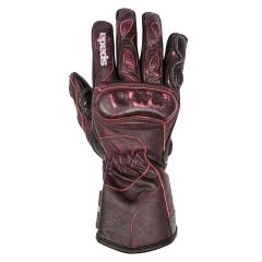 Spada Swain Manx CE Ladies Leather Gloves Red / Black