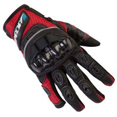 Spada MX Air CE Textile Gloves Red / Black