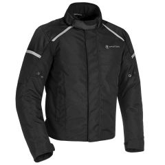 Spartan Short Waterproof Textile Jacket Black