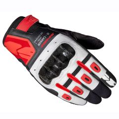 Spidi G Carbon CE Leather Gloves Black / Red / White