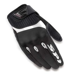 Spidi G Flash Ladies Textile Gloves Black / White
