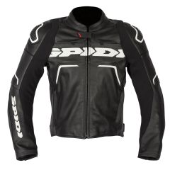 Spidi Evo Rider 2 CE Leather Jacket Black / White