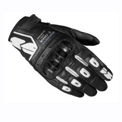 Spidi G Carbon CE Leather Gloves Black / White