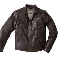 Spidi Garage Leather Jacket Brown