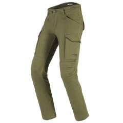 Spidi Pathfinder CE Protective Cargo Trousers Green