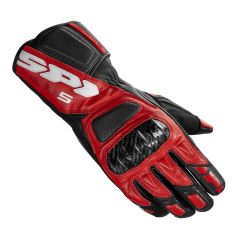 Spidi STR 5 Leather Gloves Red / Black