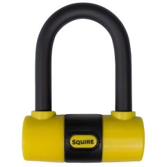 Squire Matterhorn Mini Disc Lock Yellow With Reminder Cable - 13mm