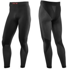 TCX Warm Long Leg Base Layer Leggings Black / Grey