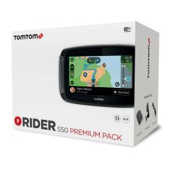 TomTom Rider 550 Premium Satellite Navigation System Black