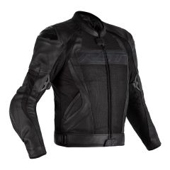 RST Tractech Evo 4 CE Mesh Leather Jacket Black / Black