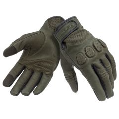Tucano Urbano Gig Pro Summer Leather Gloves Dark Green