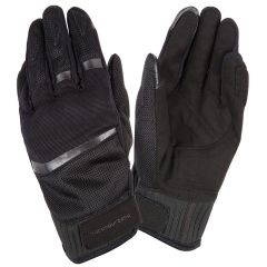 Tucano Urbano Penna Summer Mesh Textile Gloves Black