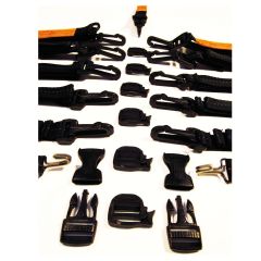 Tucano Urbano Spare Hooking Kit Black For Termoscud Leg Covers