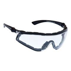 Ugly Fish Flair Sunglasses Matt Black With Clear Lenses