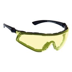 Ugly Fish Flair Sunglasses Matt Black With Yellow Lenses