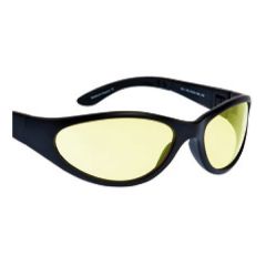 Ugly Fish Glide Sunglasses Black With Yellow Lenses