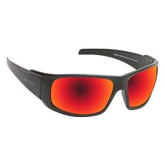 Ugly Fish Tradie RS5001 Sunglasses Matt Black With Revo Red Lenses